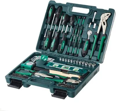 Produktbild von Famanu Werkzeugkoffer - 87-teilig - M29084 - Komplettes Werkzeugset für jede Aufgabe