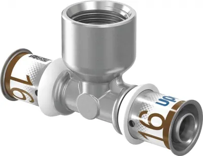 Produktbild von Uponor 1070599, Kompressions-Tee, Grau, 1 Stück(e)