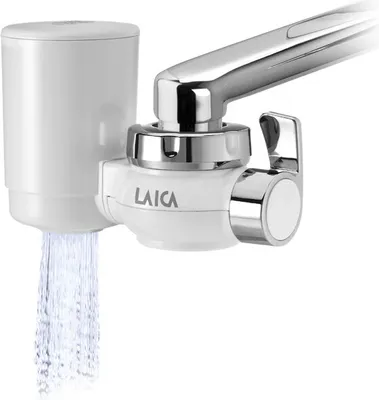 Produktbild von Laica R20A Wasserfilter Wasserhahnfilter Weiß