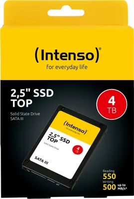 Produktbild von Intenso 2,5  SSD TOP         4TB SATA III