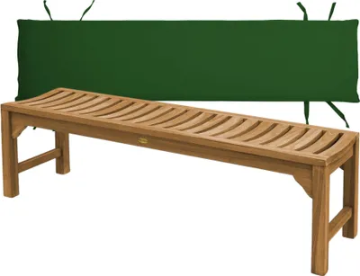 Produktbild von Gartenbank Ferrara Teak Massivholz 150 cm Grün
