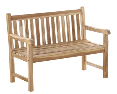 Produktbild von SAM® Gartenbank Teak-Holz 120 cm 2 Sitzer JAVA