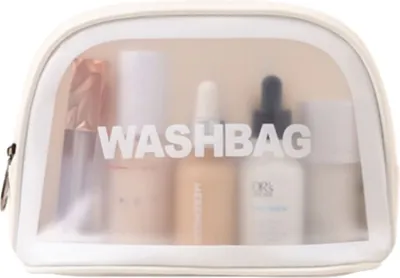 Produktbild von ECARLA - WASHBAG faltbare Kosmetiktasche, weiß