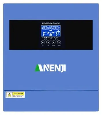 Obrázok produktu pre Solárny menič, hybridná technológia, pokročilé riadenie batérií, ANJ-4000W-24V-WIFI, 220–240 V, 24 V