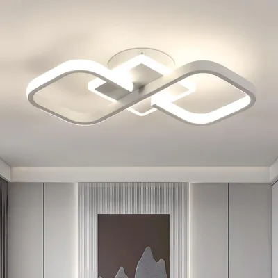 Produktbild von Comely LED Deckenleuchte, 36W 4000LM Quadratische Deckenlampe Modern 4500K
