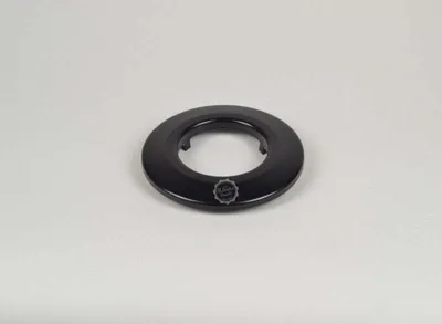 Produktbild von Rosette gussgrau emailliert für Pelletofenrohr 80mm oder 100mm | DN 80
