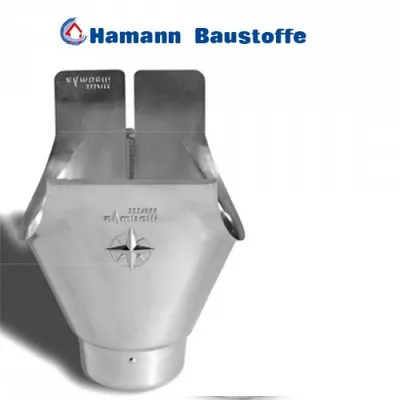 Produktbild von Zink Regenrinne Einhängestutzen 6 tlg FormG 333/100 mm