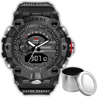 Obrázek produktu pro Pánské Vojenské Vojenské Sportovní Hodinky Vodotěsné Datum Alarm