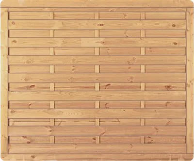 Produktbild von Sichtschutz AVANTGARDE grün druckimprägniert Edelstahl verschraubt 180 x 150 cm
