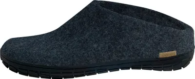 Produktbild von glerups Naturkautschuksohle Schwarz Pantoffeln Natürliches Material, Schützt vor Geruch, Bequem und weich