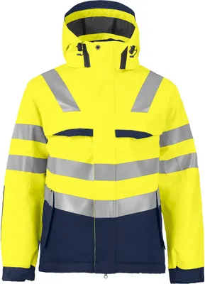 Produktbild von Projob 6422 GEFÜTTERTE JACKE EN ISO 20471 KLASSE 3