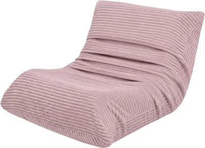 Produktbild von MISIOO Kindersessel Ab 1 Jahr - Premium Sessel für Kinder mit Dynamic-Response-Technologie - Ergonomisch Gepolstert - 60x45x40 cm - Corduroy - Rosa