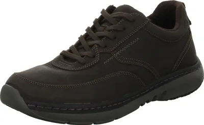 Produktbild von Clarks Schnürschuhe ClarksPro Lace, Glattleder, Schwarz, Herren