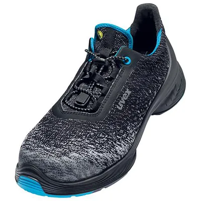 Produktbild von uvex 1 G2 Halbschuhe S1P schwarz, blau Weite 12 Gr. 50