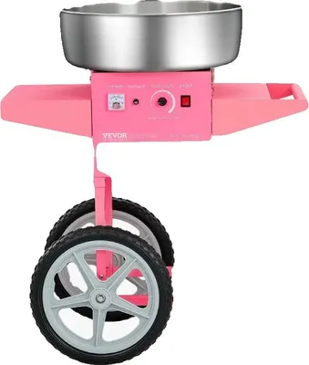Image de Machine à barbe à papa, taux de production élevé, utilisation facile, rose, rose