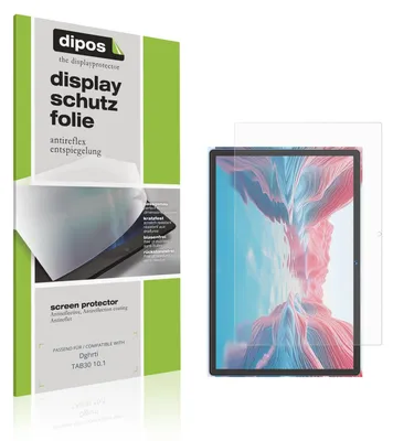 Produktbild von 2x Schutzfolie für Dghrti TAB30 10.1 matt Displayschutzfolie Folie Display Schutz dipos