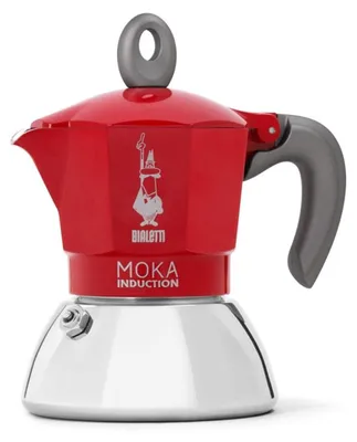 Immagine prodotto di BIALETTI Caffettiera Moka Induction Rossa Capacità  2 Tazze