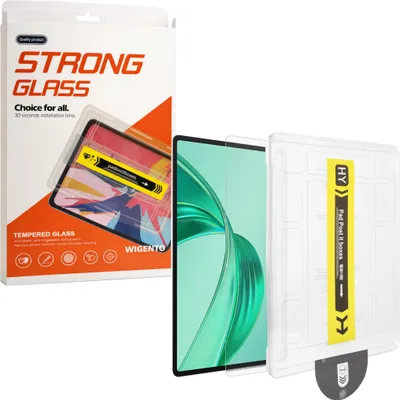 Produktbild von SnapFit Schutzglas für Honor Pad X9 / X8a mit Installationshilfe Premium 9H