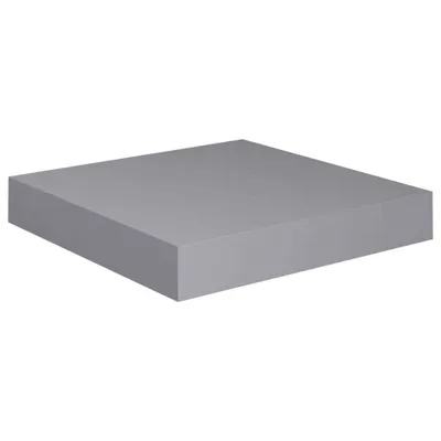 Produktbild von Schweberegal Grau 23x23,5x3,8 cm MDF