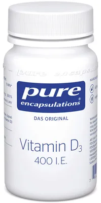 Produktbild von Pure Encapsulations Vitamin D3 400 I.E. Kapseln 60 St