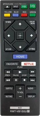 Produktbild von Ersatz Fernbedienung für Sony BDPS5500 DVD Player