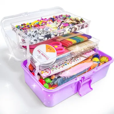 Immagine prodotto di Omgoods - Kit creativo per bambini con oltre 3000 pezzi