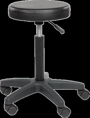 Produktbild von Efalock Emotion Rollhocker schwarz