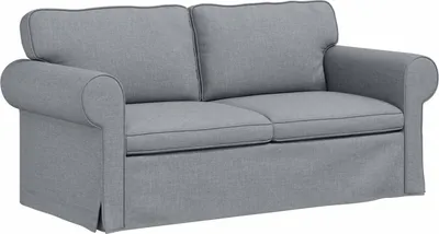 Produktbild von vidaXL Sofa Hellgrau 175 x 82 x 80 cm Stoff