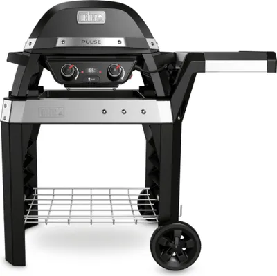 Productafbeelding van Weber Pulse 2000, 2200 Watt, Elektrische grill, 2 zones, Met onderstel, Roosters