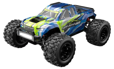 Produktbild von RC Auto, 70KM/H Geschwindigkeit, bürstenloser Motor, 14208 mit 3 Batterien