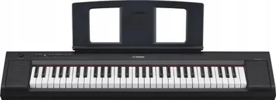 Produktbild von Yamaha NP-15 Digitalpiano NP-Serie, 61 anschlagdynamische Tasten, Stereo Grand Piano Sound, Schwarz
