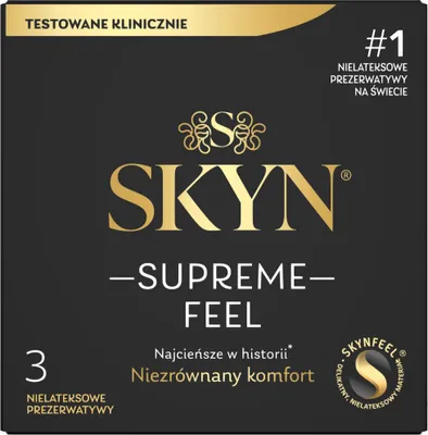 Produktbild von UNIMIL Skyn Supreme Feel Kondome superdünn 3 Stück