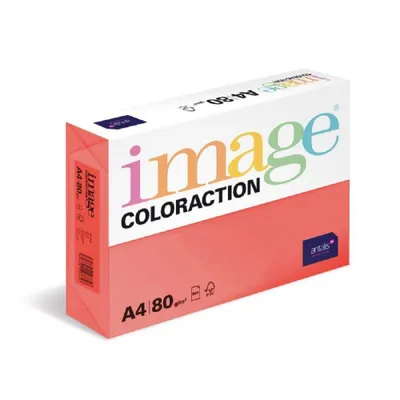 Obrázek produktu pro Antalis Chile - barevný kancelářský papír, jahodově červený, A4, 80 g/m2, 500 listů