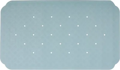 Immagine prodotto di Tappeto doccia Spirella "Ruby" Tappeto doccia antibatterico antiscivolo con ventose - blu - circa 53 x 53 cm - gomma naturale
