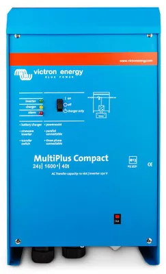 Immagine prodotto di MultiPlus Compact 24/1600/40-16 230V VE. Inverter e caricabatterie bus | CMP242160000