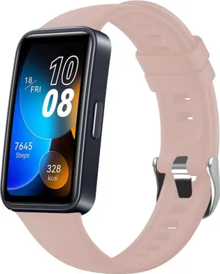 Produktbild von FIXED FIXSSTB-1183-PI, Uhrenarmband, Huawei, Huawei Band 8/9/10, Silikon, 1 Stück(e)