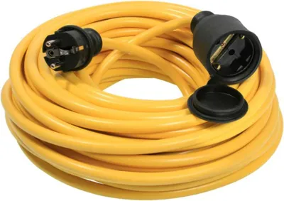 Immagine prodotto di come Schwabe 60342 Cavo di alimentazione 16 A giallo 15 m (60342)