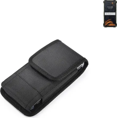 Produktbild von Holster Gürteltasche kompatibel mit Doogee S86 Holster Gürtel Tasche wasserabweisend Handy Hülle Schutz Hülle Outdoor schwarz K-S-Trade