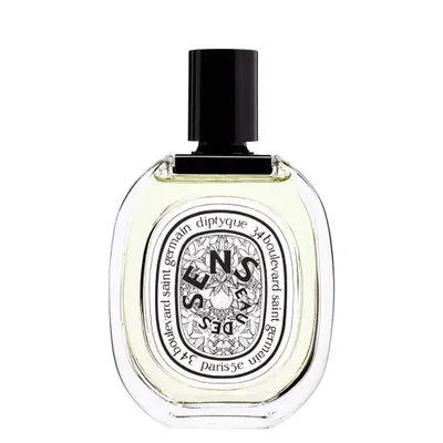 A bottle of Diptyque Vetyverio Eau de Toilette spray.