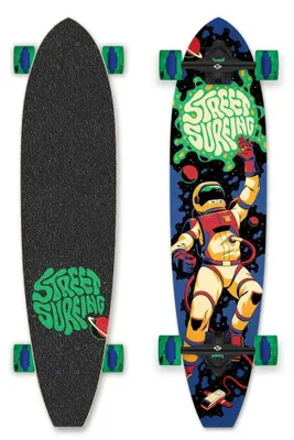 Produktbild von Street Surfing Cut Kicktail 36´ Astronaut Longboard Mehrfarbig Mehrfarbig One Size
