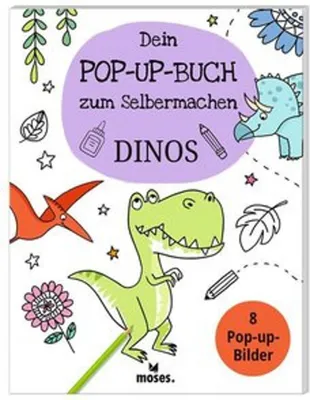 Produktbild von Dein Pop-Up Buch zum Selbermachen Dinos