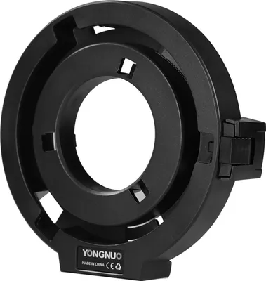 Obrázek produktu pro YONGNUO mini držák Bowens na standardní držák Bowens, adaptérový kroužek pro LED videosvětla YONGNUO YN150S/YN150/YN150Li