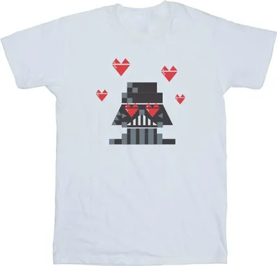 Produktbild von Star Wars - "Valentines In Love" T-Shirt für Herren BI46099 (5XL) (Weiß)
