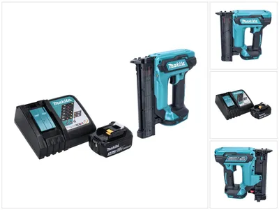 Immagine prodotto di Makita DFN 350 RF1 chiodatrice verticale a batteria 18 V 15 - 35 mm + 1x batteria ricaricabile 3,0 Ah + caricabatterie