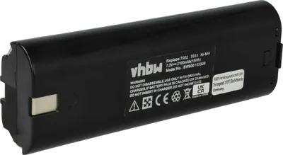 Produktbild von vhbw Akku kompatibel mit Makita DA302D, DA301D, DA301DW, 9200D, DA302DW, DA302DWB, DA3000D, DA3000DW, 9500D, 9500DW Werkzeug (2100 mAh, NiMH, 7,2 V)
