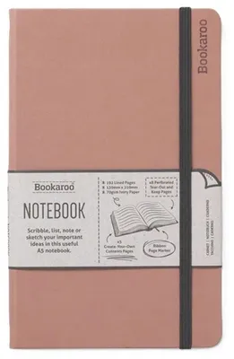 Zdjęcie produktu dla Notatnik A5 Bookaroo Journal pudrowy
