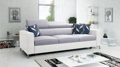 Produktbild von Elegantes und Funktionelles Berta Sofa mit Schlaffunktion - ideal für Ihr Wohnzimmer Sawana84+ekji