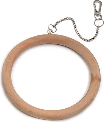 Produktbild von Karlie Schaukel und Spiegel - Vogelspielzeug - Holz - Natur - Durchm.15 cm