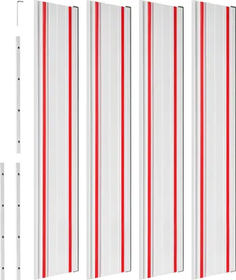 Produktbild von SucceBuy Führungsschiene für Handkreissägen, 4 Stück à 700 mm aus Aluminium mit 3 Verbindungsstücken, kompatibel mit verschiedenen Tauchsägen, ideal für Holzbearbeitungsprojekte