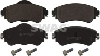 Produktbild von SWAG Bremsbeläge Satz Vorne Bremsklötze für CITROËN C4 II (B7) 64 91 6866